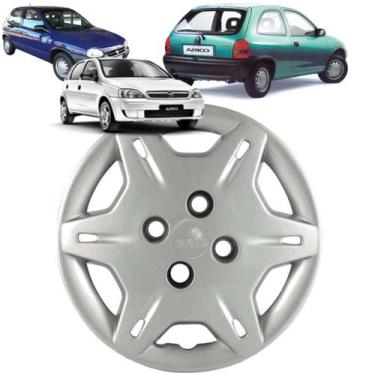 Imagem de 1 Calota Corsa 1994 até 2011 Aro 13 Polegadas Parafuso Cubo Baixo - Gr