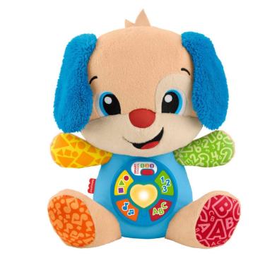 Imagem de Pelúcia Musical Com Luz - Cachorrinho Aprende Comigo - Fisher-price