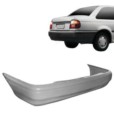 Imagem de Parachoque Traseiro Logus 93 94 95 96 Cinza Cla - Plastiron
