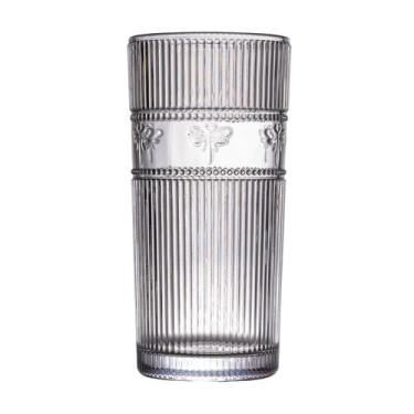 Imagem de Jogo de 6 copos altos Libélula Cristal Cinza 350ml LHermitage -L Hermi