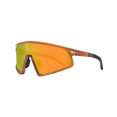 Imagem de Óculos de sol esportivo HB Ion Burnt Honey Orange espelhado-Unissex