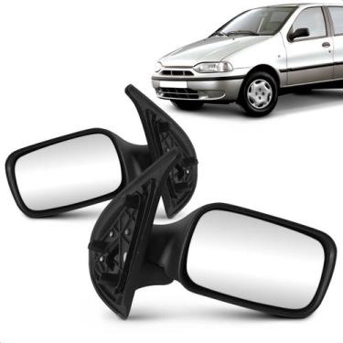 Imagem de Par Retrovisor Externo Espelho Lateral Palio G1 1996 A 2000 2 Portas F