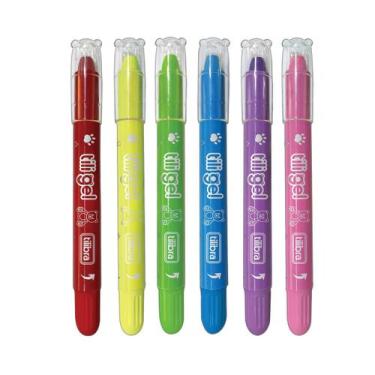 Imagem de Giz Retrátil Tili Gel 6 cores - Tilibra, Único