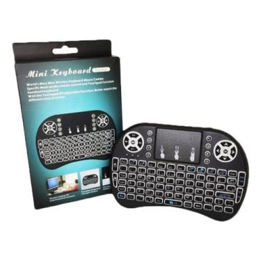 Imagem de Mini Teclado Wireless Mouse Para Smart Tv/notebook/iPad