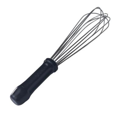 Imagem de Batedor tipo pera fue 30cm inox preto batedor de ovos bpp-30 - SOLRAC