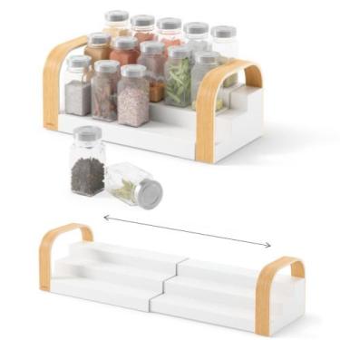 Imagem de Organizador Porta Tempero Condimento Prateleira Para Armario - UMBRA