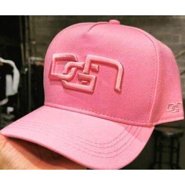 Imagem de Boné Unissex Poliéster Rosa Bordado Dgn Forrado - DJN JEANS, Brilliant