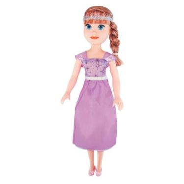 Imagem de Boneca Aventura Snow  Anne 50cm Hefer Brinquedos - Mister Brinque