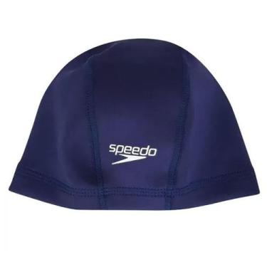 Imagem de Touca de Natação Speedo Comfort Kids Cap Infantil, Único, Marinho