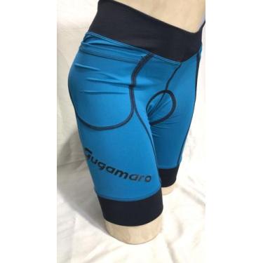 Imagem de Bermuda feminina emana para ciclismo gugamaro turquesa p