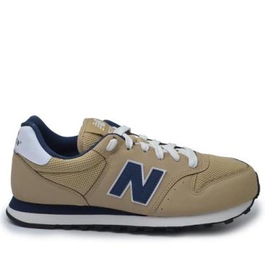 Imagem de Tênis Casual New Balance Masculino 500 GM500, 41, Bege