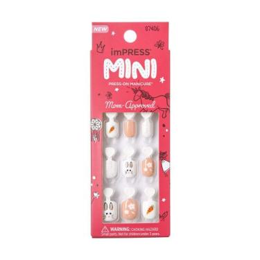Imagem de Unha Postiça imPRESS Mini Infantil Easter Bunny - Kiss New York