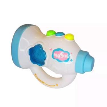 Imagem de Trompete Musical Interativo Musical Infantil Luz e Som Zippy Toys - PF