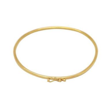 Imagem de Bracelete Pulseira Ouro 18 Kilates 5 Gramas Redondo Oco