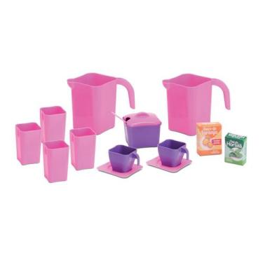 Imagem de Brinquedo De Comidinha Para Meninas Chá E Suco - Samba Toys
