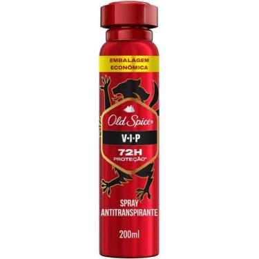 Imagem de Desodorante Antitranspirante Spray Old Spice Vip Masculino 72h 200ml