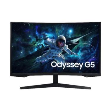 Imagem de Monitor 32" samsung odyssey g5, qhd, 165hz, 1ms, curvo, black - ls32cg