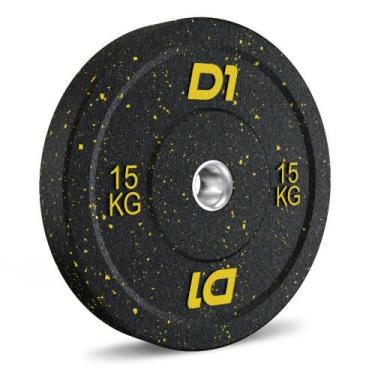 Imagem de Anilha Olímpica Bumper Cross Training de Borracha Hi Temp 15kg