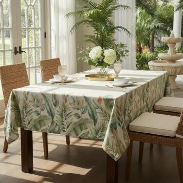 Imagem de Toalha de Mesa Retangular Limpa Fácil Döhler Clean Hercules 6 Lugares 