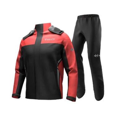 Imagem de Conjunto De Capa De Chuva Para Motociclistas, Jaqueta E Calças Para Pr