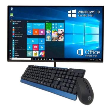 Imagem de Computador All In One I5 4.ª 8gb Ram ssd 960gb tela 21.5 Fhd wifi - PR