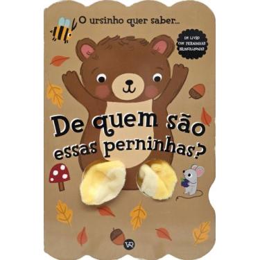 Imagem de Livro - De quem são essas perninhas? O ursinho quer saber