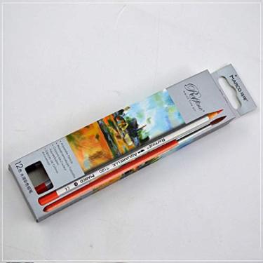 Imagem de Lápis de cor solúvel em água, 12 cores, pintura artística, chumbo de cor solúvel em água, sem chumbo