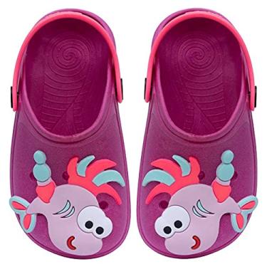 Imagem de Babuche Infantil Menina Peixe 12.30 (Rosa Pink, 19/20)