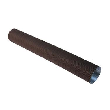 Imagem de URO Parts Mangueira de ar quente 90121119501B, motor para trocador de calor, 60 mm x 458 mm, papel marrom-escuro original/alumínio