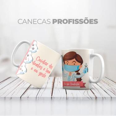 Imagem de Caneca Personalizada Profissão Dentista