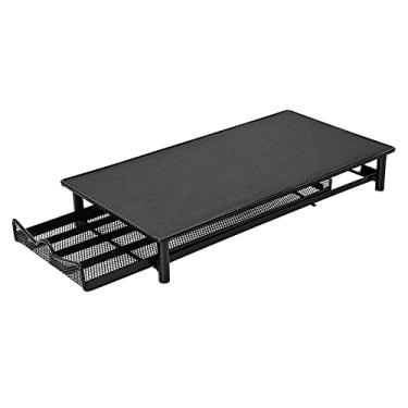 Imagem de Mimo Style Porta Cápsulas na Cor Preta com Suporte para Cafeteira e Gaveta para Armazenar 40 Cápsulas Nespresso, Base Emborrachada e Não Desliza, Fácil Acesso aos Seus Sabores de Café Favoritos