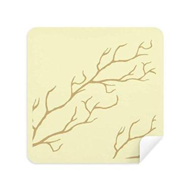 Imagem de Pano de limpeza de pano de limpeza de tela de telefone com plantas abstratas ramo 2 peças