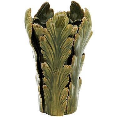 Imagem de HOME&CO CHERRIE VASO 34x21x21cm CERÂMICA VERDE