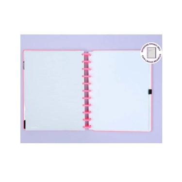 Imagem de Caderno Inteligente G+ All Pink Pauta Branca