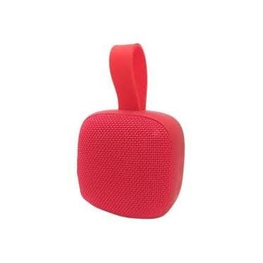 Imagem de Caixa de Som Portátil sem fio Bluetooth 5.1 1 Kapbom KA-8507 aprova d'agua (red)