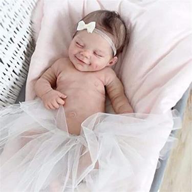 Imagem de Boneca Bebê Reborn,boneca reborn super realista,bonecas renascidas bebê reborn menina de 55cm corpo inteiro silicone boneca realista aniversário presentes de natal,C,menino