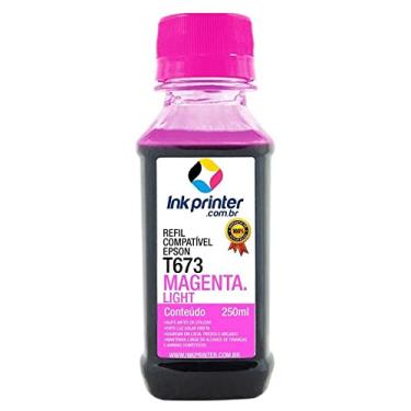 Imagem de Tinta para Epson L805 - Magenta Light - Compatível Ink Printer (t673-250ml)