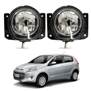 Imagem de Par Farol de Milha Novo Palio G5 2012 2013 2014 2015 2016 2017 Auxiliar Neblina