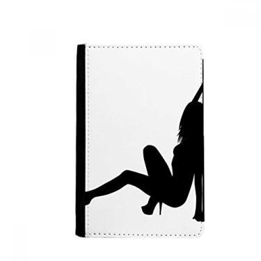 Imagem de Pipe Dance Performance Dancer Porta passaporte Notecase Burse Carteira Carteira Carteira Cartão, Multicolor