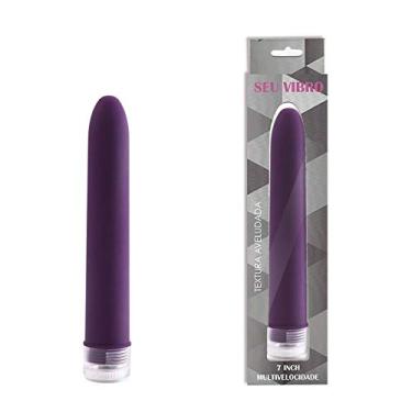 Imagem de Vibrador Personal com Textura Aveludada e Vibração Multivelocidade - 17,5 x 2,8 cm - You Vibe Roxo REF:PS007