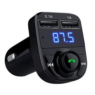 Imagem de Carregador para Carro Usb Transmissor Fm Mp3 Sem Fio Bluetooth GTecla