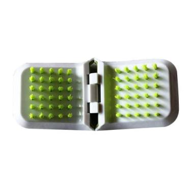 Imagem de Escova Segura P/Limpeza De Facas E Talheres Cozinha Casa