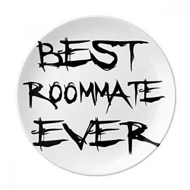 Imagem de Best Roommate Ever Prato decorativo de porcelana Salver Prato de jantar