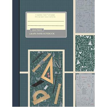 Imagem de Graph Paper Notebook: Grid Paper Notebook, Quad Ruled, Graph Paper Composition Books (Large 8.5 x 11)