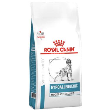 Imagem de Ração Royal Canin Veterinary Hypoallergenic Moderate Calorie para Cães Adultos - 10,1 Kg