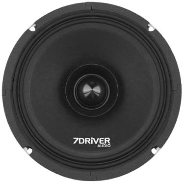 Imagem de Taramps 8" FH 300s 8 Ohms Mid to High Car Audio Loudspeaker, 150 Watts RMS Power High Performance 300 watts Musical Program power, Cellulose Cone, Black, Sold Individually