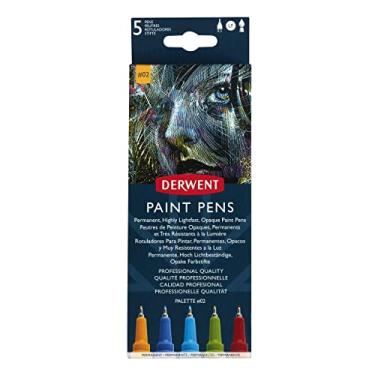 Imagem de Derwent, Kit com 5 canetas Paint Pen 0,5mm - Paleta de cor #02, Kit com 5, 2305519