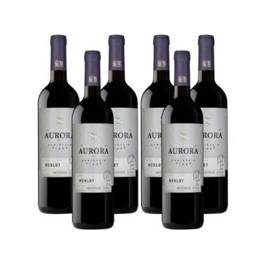 Imagem de Cx 6 Vinho Varietal Merlot Tinto Seco 750ml - Odre Wine