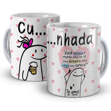 Imagem de Caneca Branca - Meme Flork Cunhada Você merecia o mundo