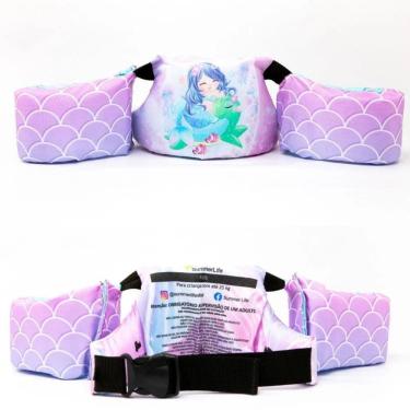 Imagem de Boia Infantil Colete Praia Piscina Homologado Braço Não Fura